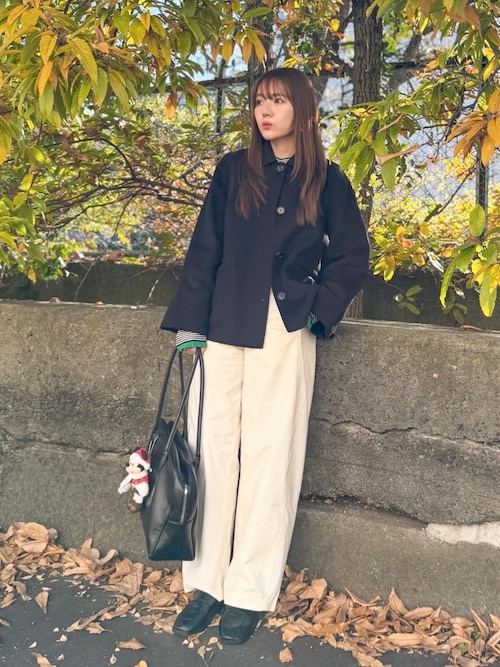 ダブルフェイスウールジャケット（その他アウター）｜COS（コス）の