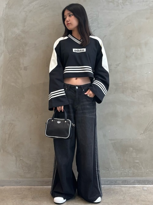 セール】ブロッキング クルーネック スウェットシャツ / トレーナー