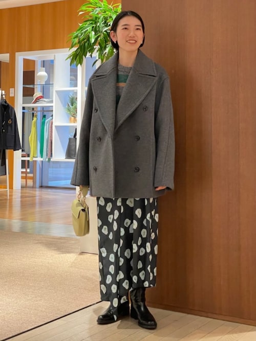 ウールビーバー Pコート（ピーコート）｜TOMORROWLAND .B