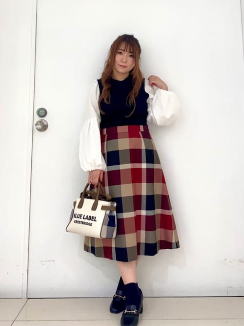 新品☆バーバリーブルーレーベル ドッキングワンピース BURBERRY