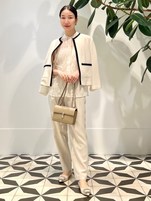 カラミ ノーカラージャケット（ノーカラージャケット）｜BALLSEY