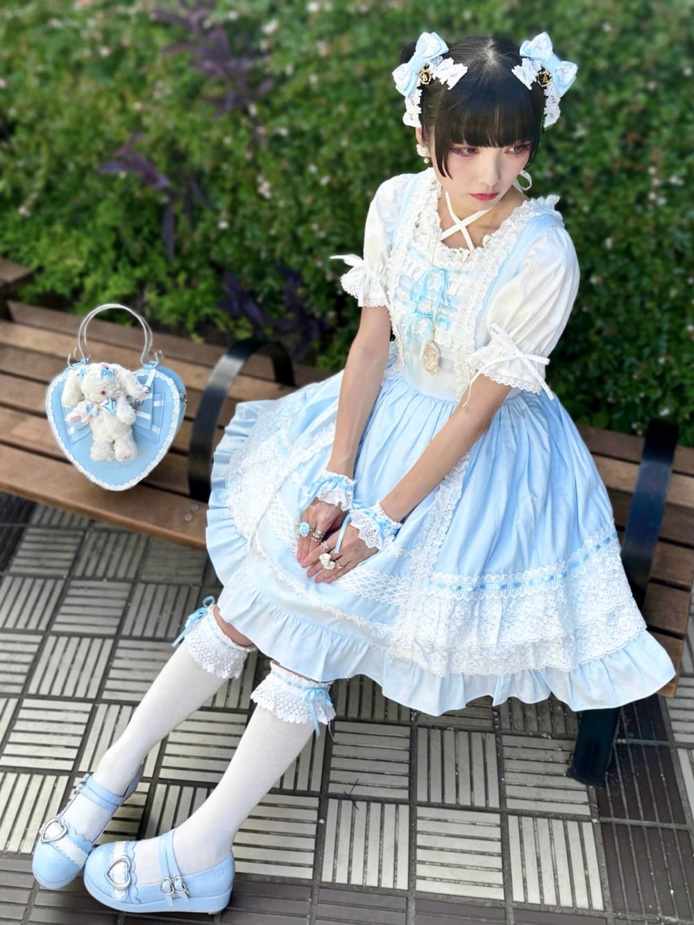 りん｜BABY,THE STARS SHINE BRIGHTのジャンパースカートを使った