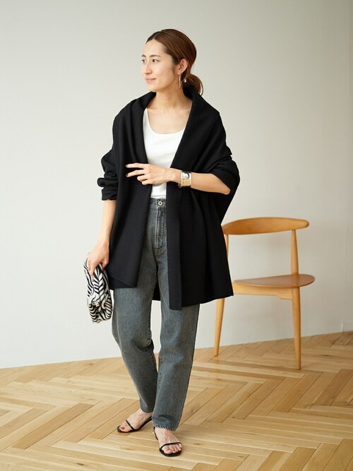 セール】圧縮ウールショートガウン（カーディガン/ボレロ）｜FRAMeWORK