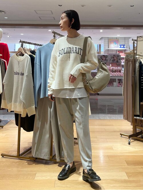 セール】ダブルフェイスボートニット/286649（ニット/セーター