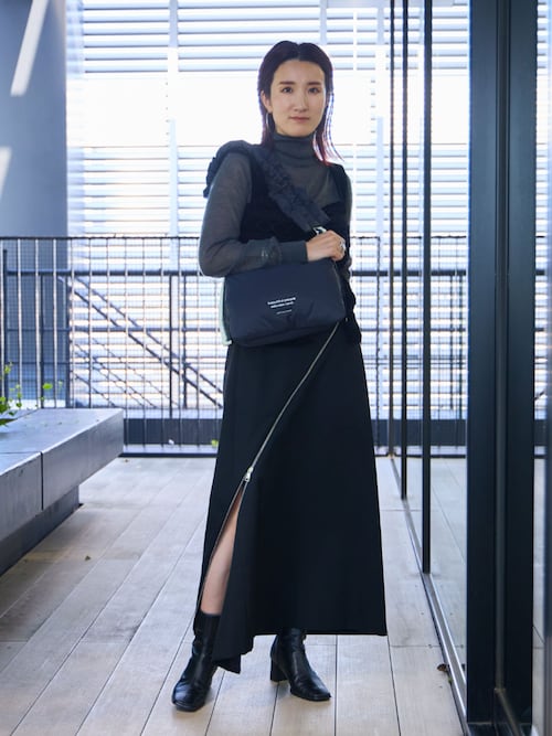 JOHN LAWRENCE SULLIVAN/ジョンローレンスサリバン】MOHAIR HI-NECK