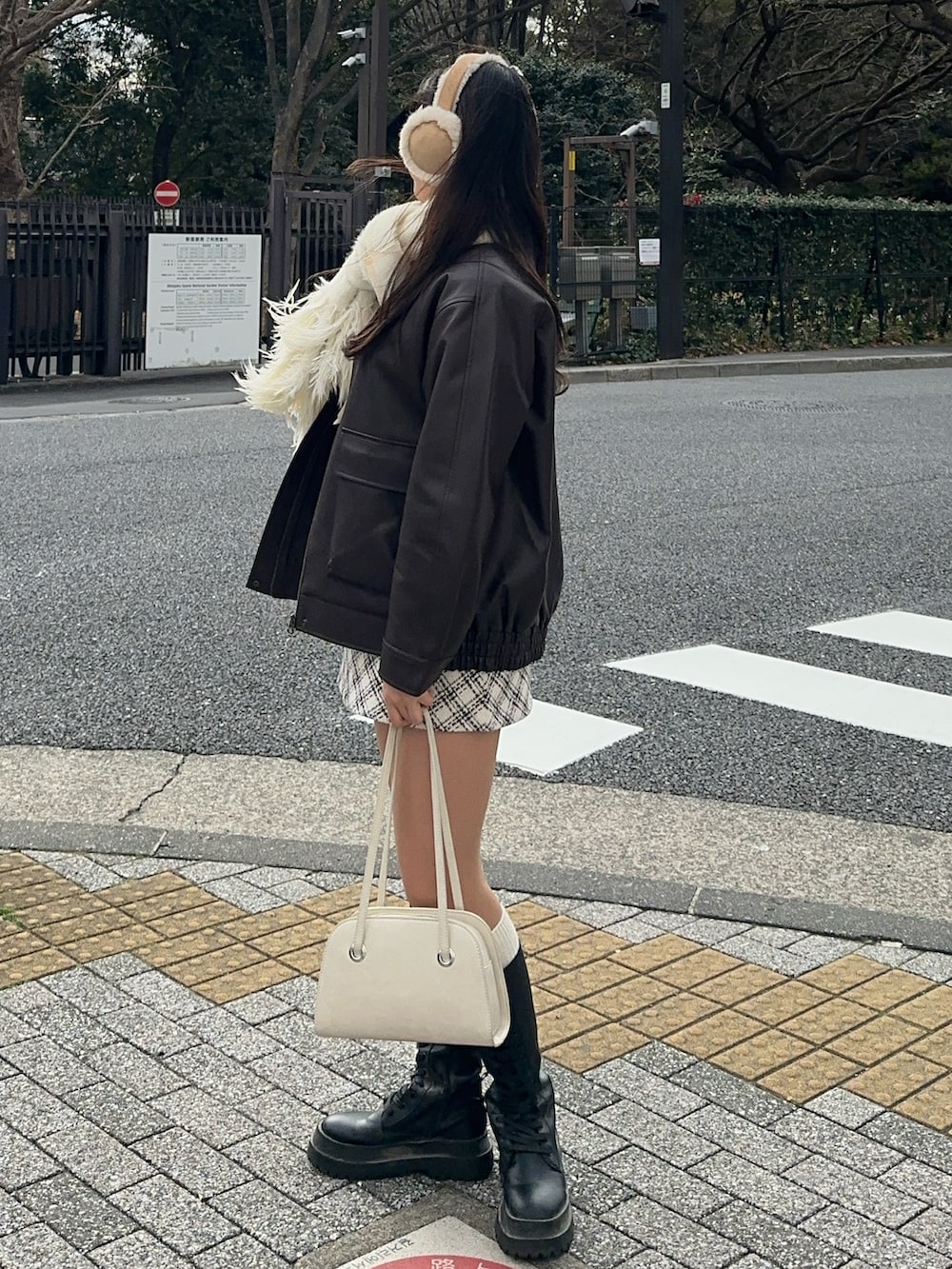 ゆうり｜GUのライダースジャケットを使ったコーディネート - WEAR