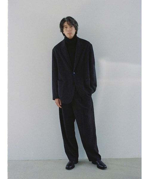 LIDNM（リドム）の「WOOL MILLED IVY JACKET（テーラードジャケット