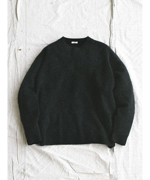 LIDNM（リドム）の「CASHMERE MILLED CREW KNIT（ニット/セーター