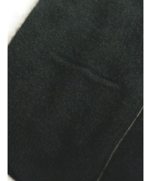 LIDNM（リドム）の「CASHMERE HARD MILLED ZIP VEST（ベスト）」 - WEAR