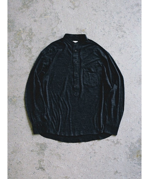 LIDNM（リドム）の「WOOL KNIT PO SHIRT（シャツ/ブラウス）」 - WEAR