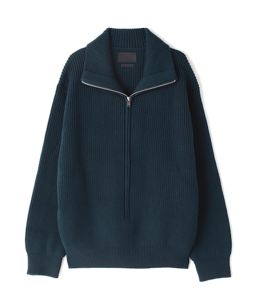 GARDEN（ガーデン）の「YOKE/ヨーク/ 3/4 FRONT ZIP HIGHNECK RIB