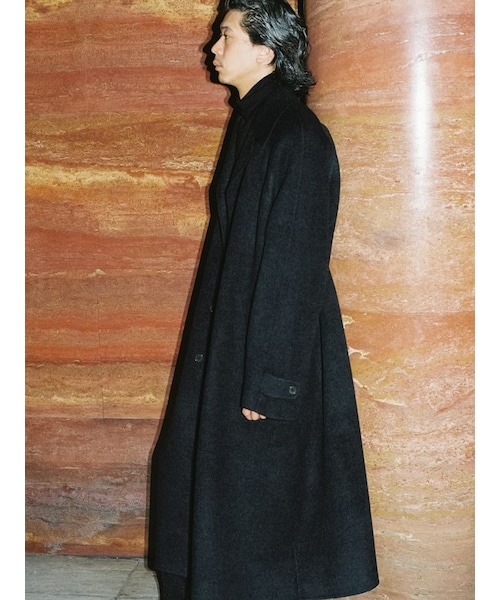 LIDNM（リドム）の「STRECCAN REVER COAT（チェスターコート）」 - WEAR
