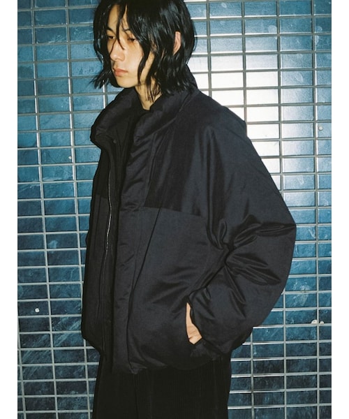 LIDNM（リドム）の「C/N PEACH WASHER PUFFER（ダウンジャケット