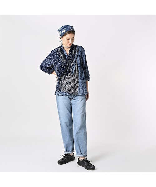 45R（フォーティファイブアール）の「二重織フラワープリントミックス