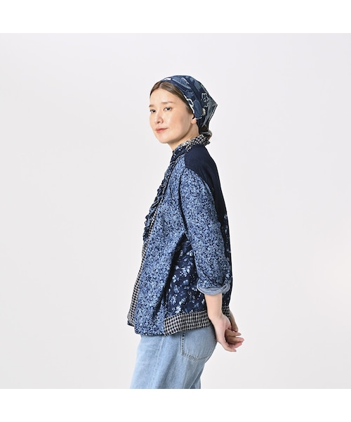 45R（フォーティファイブアール）の「二重織フラワープリントミックス