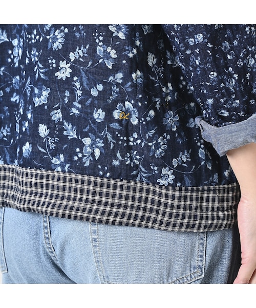 45R（フォーティファイブアール）の「二重織フラワープリントミックス