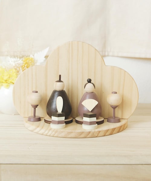 salut!（サリュ!）の「木製雛人形セット／ひなまつり（）」 - WEAR