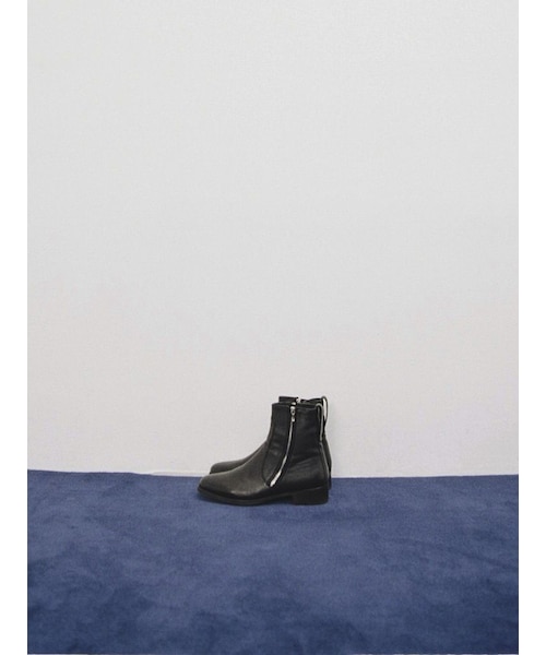 Llife（ライフ）の「Llife SLIGHT SQUARE ZIP BOOTS（ブーツ）」 - WEAR