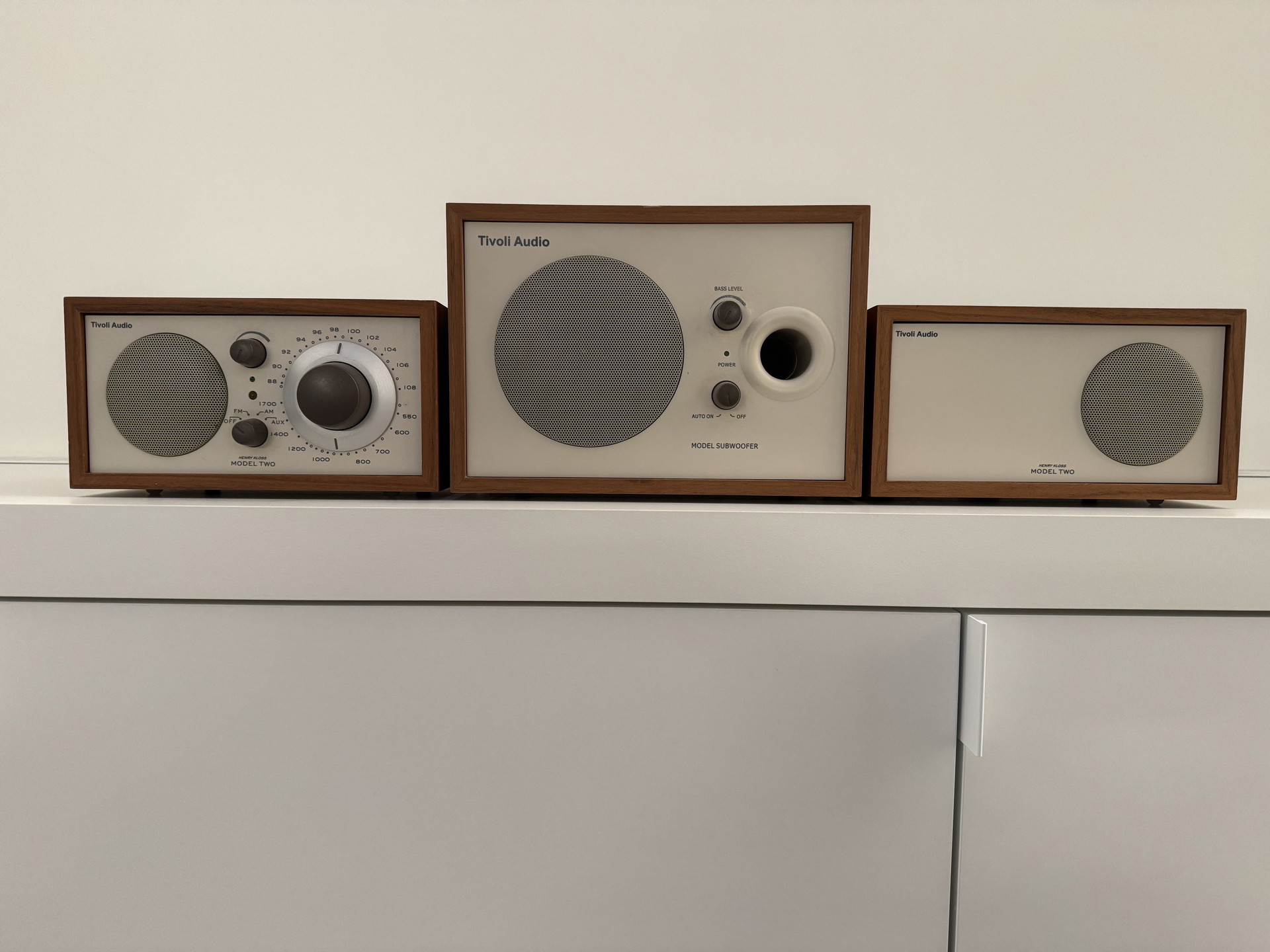 ラジオ・コンポ Tivoli Audio MODEL TWO + MODEL SUBWOOFER ラジオ