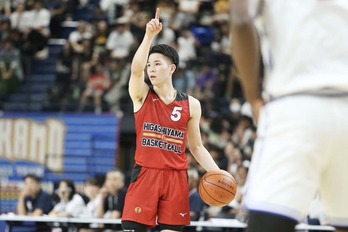 東山バスケ部 2024 インターハイ優勝記念tシャツ 東山バスケットボール