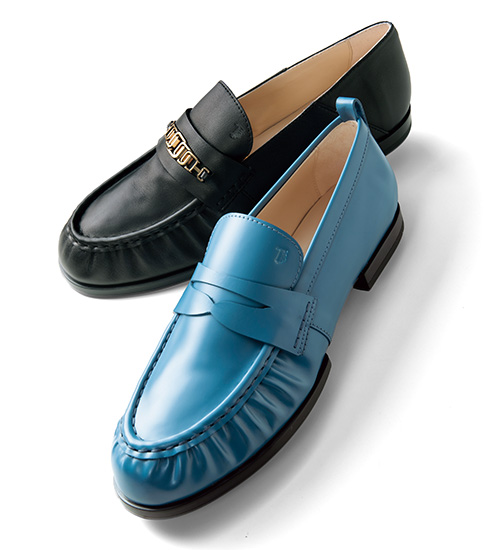 エレガントな細身のシルエットにデザインセンスが光る「トッズ」の新作