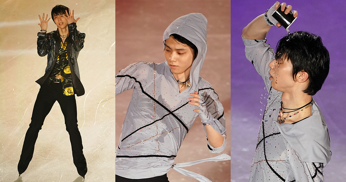 羽生結弦選手降臨。「ファンタジー・オン・アイス2022」でキレキレの