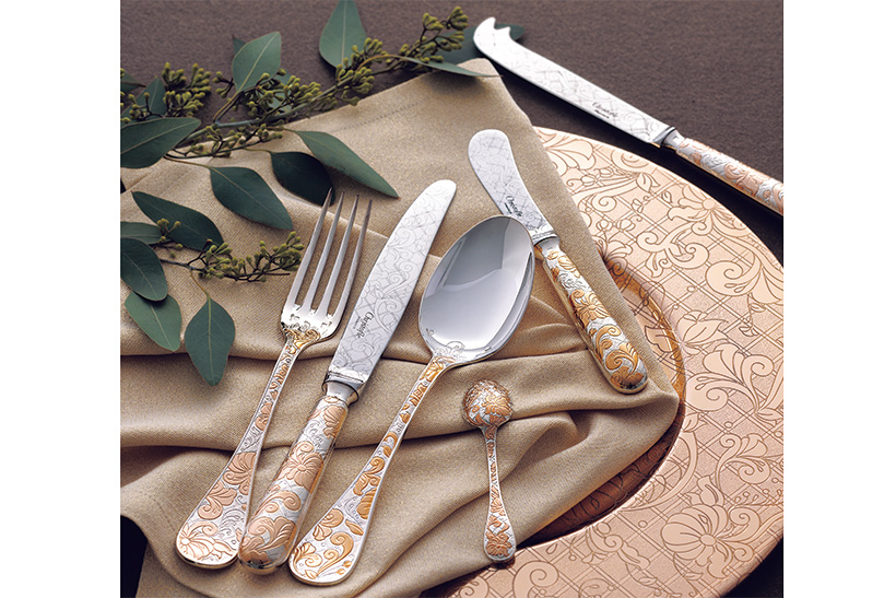 クラシックからモダンまで「クリストフル」で揃う多様なデザインの