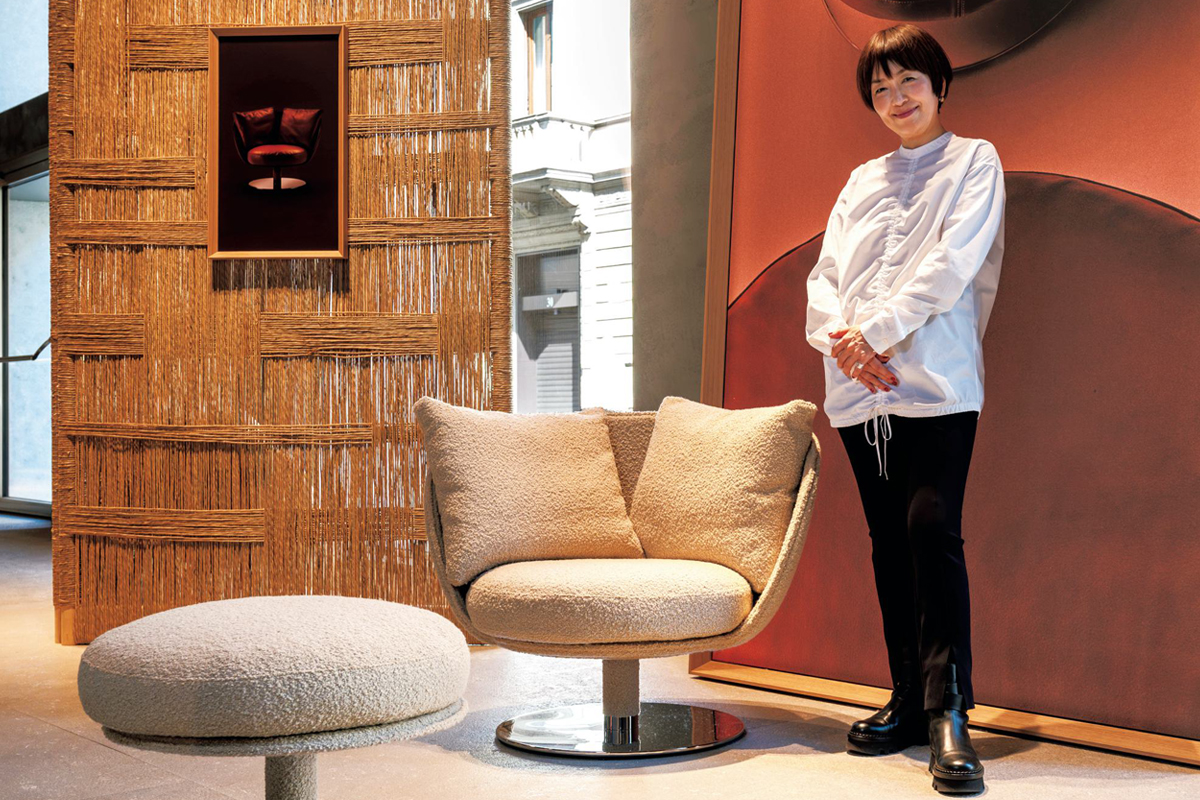 フレックスフォルム」から柴田文江さんデザインの新作チェアなどが登場