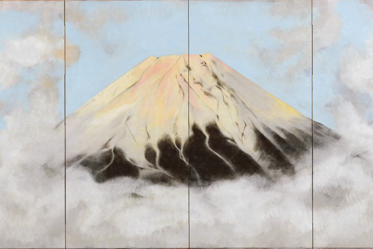 中島千波さんが幼少期から描き続ける富士の姿──「富士山が一番美しい