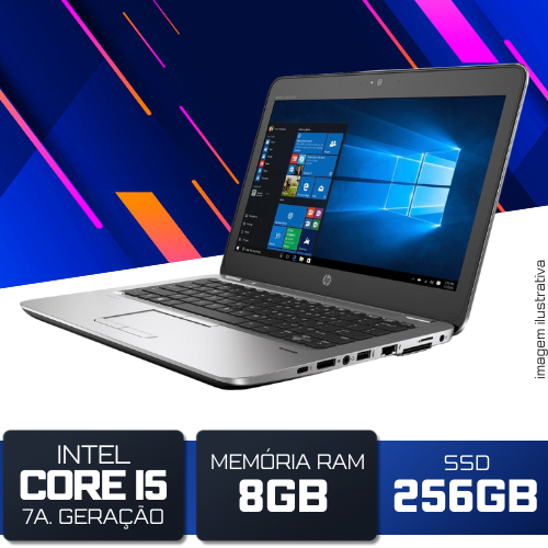 Notebook HP EliteBook 820 G4 Intel Core i5-7a. 8GB DDR4 SSD