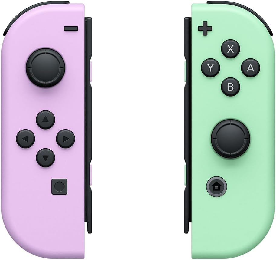 Controle Nintendo Switch Joy-Con: Roxo e Verde
