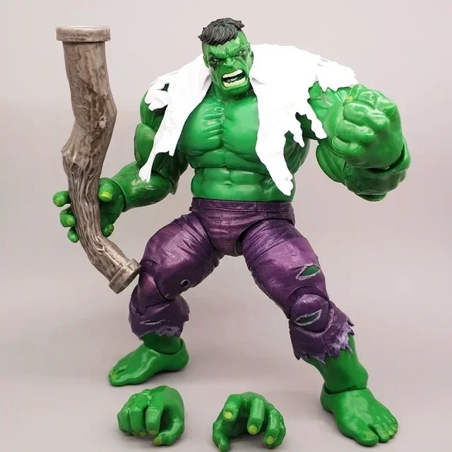 Action Figure Hulk: O Incrível Hulk Clássico 80th Marvel Comics