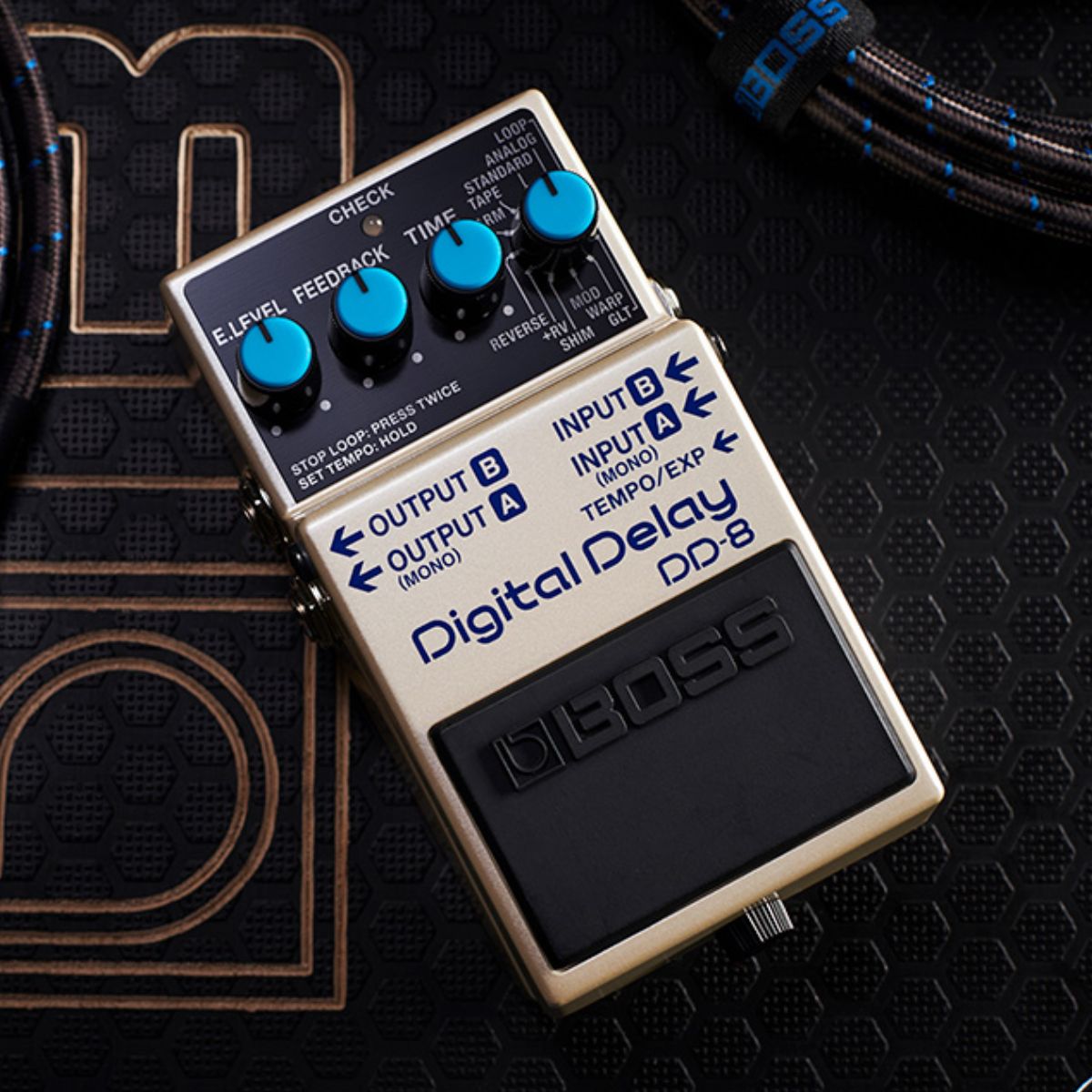 Pedal Boss DD-8 Digital Delay para Guitarra - RCK AUDIO
