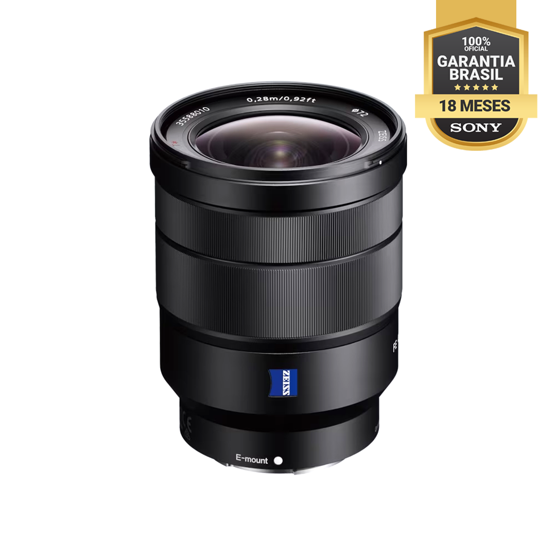Lente Sony FE 16-35mm f/4 ZA OSS | SEL1635Z - Raitai Tecnologia