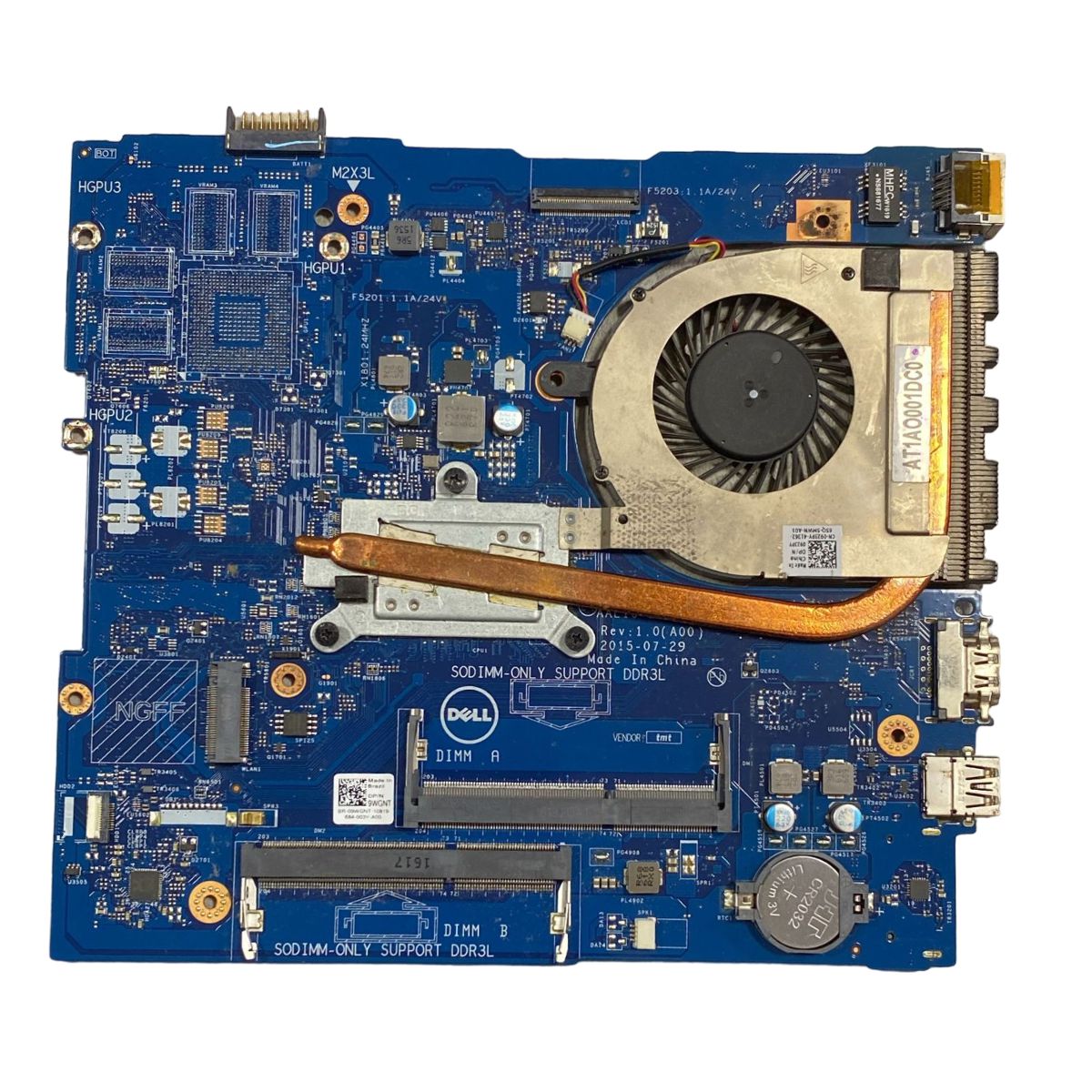 PLACA MAE DELL INSPIRON 5468 5566 I3 LA-D871P V.1 S/VGA