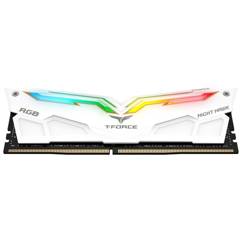 NIGHT HAWK RGB DDR4 DESKTOP MEMORY Gen2 WHITE 32GB(2x16GB) 3600MHz