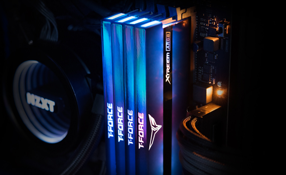 XTREEM ARGB DDR4 DESKTOP MEMORY BLUE 16GB(2x8GB) 3600MHz CL18
