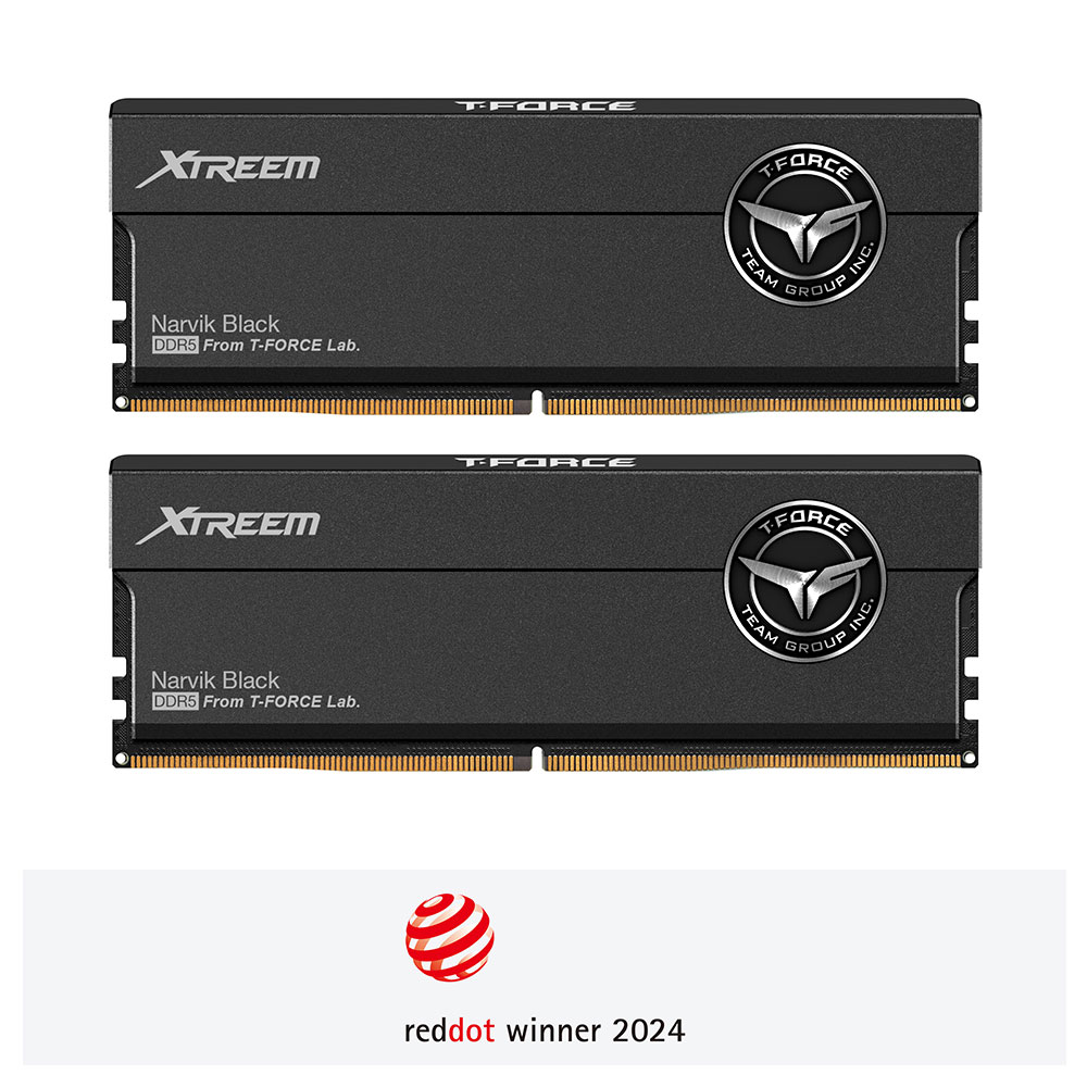 XTREEM DDR5 DESKTOP MEMORY BLACK 32GB(2x16GB) 7200MHz CL34 - TEAMGROUP