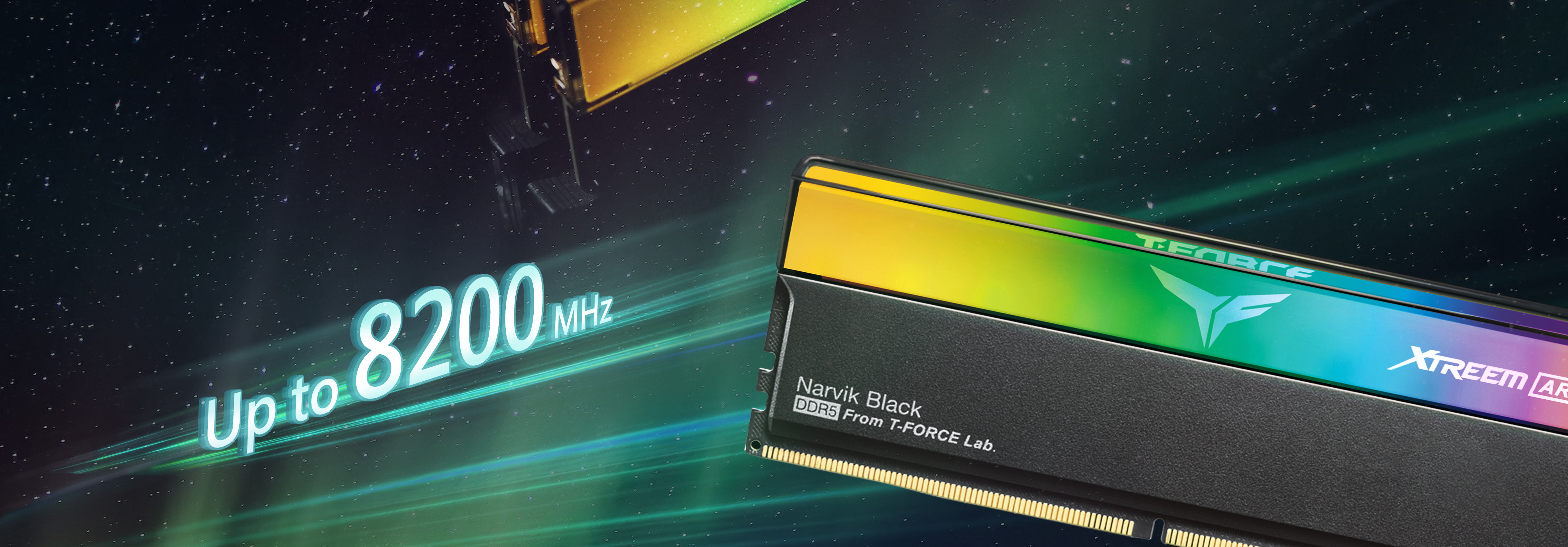 XTREEM ARGB DDR5 DESKTOP MEMORY BLACK 48GB(2x24GB) 8000MHz CL38