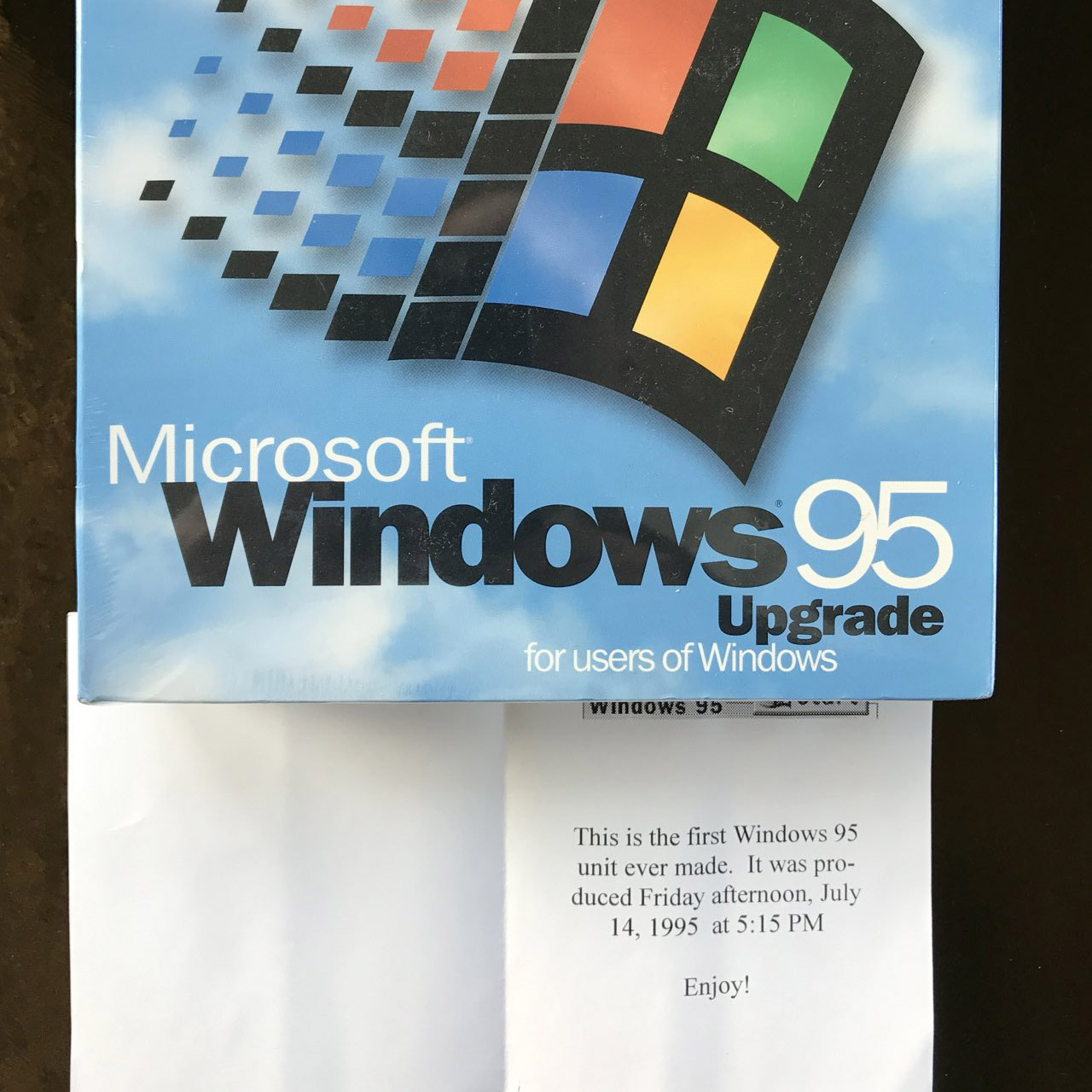 Former Microsoft Executive Brad Silverberg Shows First-Ever Copy