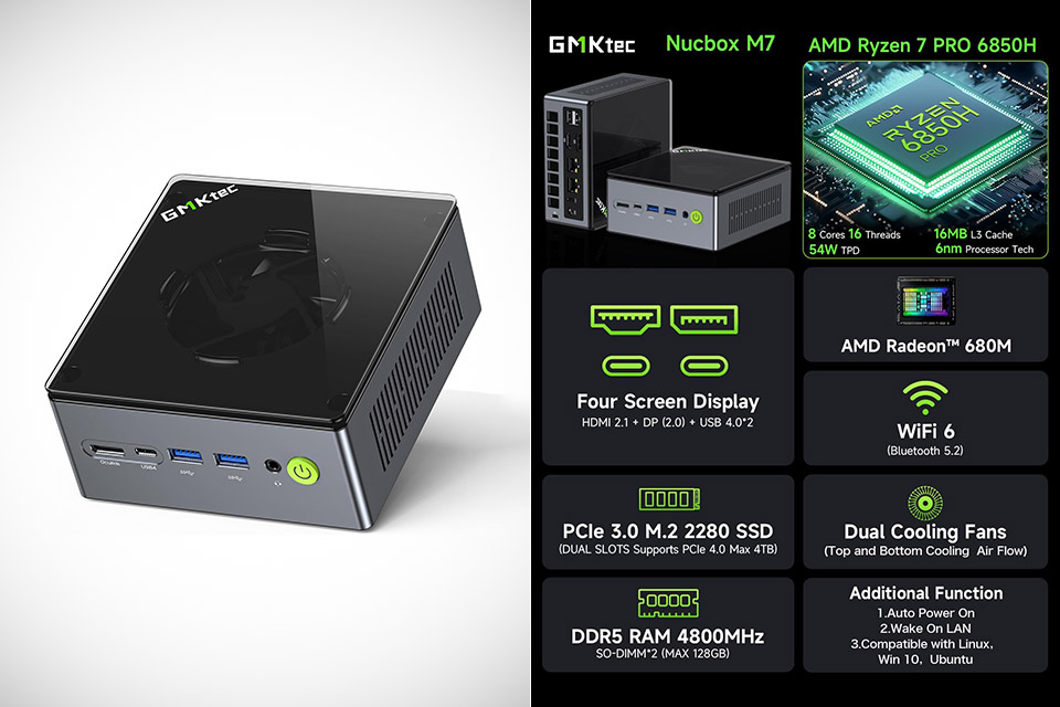 Why the GMKtec NucBox M7, Powered by the Ryzen 7 PRO 6850H, is the