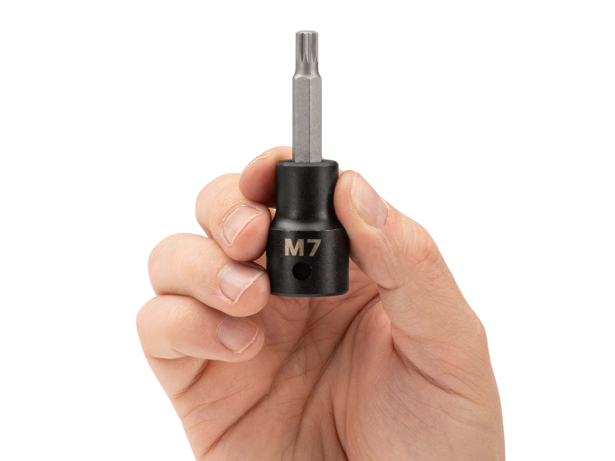 1/2 Inch Drive x M7 Triple Square Impact Bit Socket | TEKTON