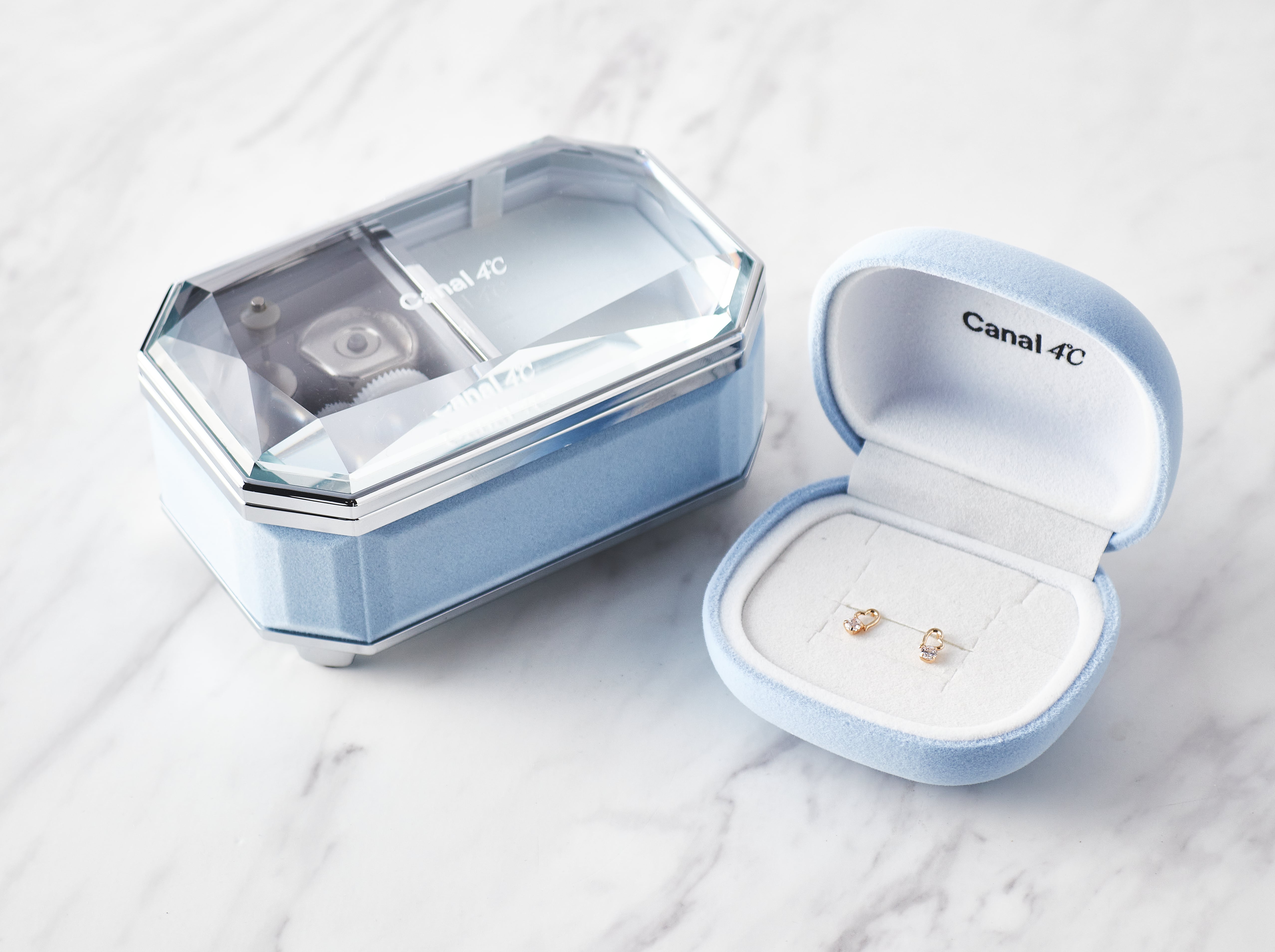 名入れ】ピアス&ジュエリーケースセット | Canal4℃（カナルヨンドシー