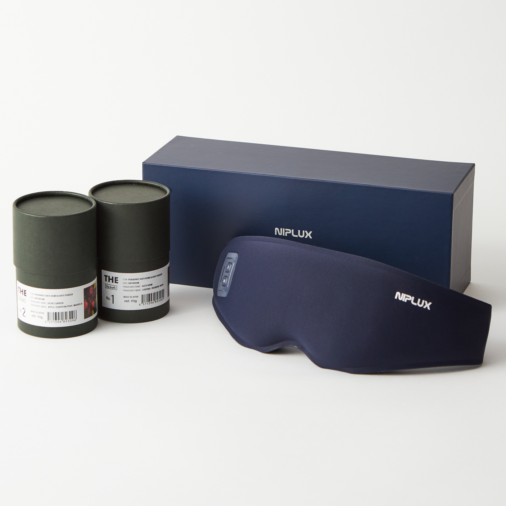 温熱&EMSホットアイマスク&美容液バスボムでしっかりケアセット | THE