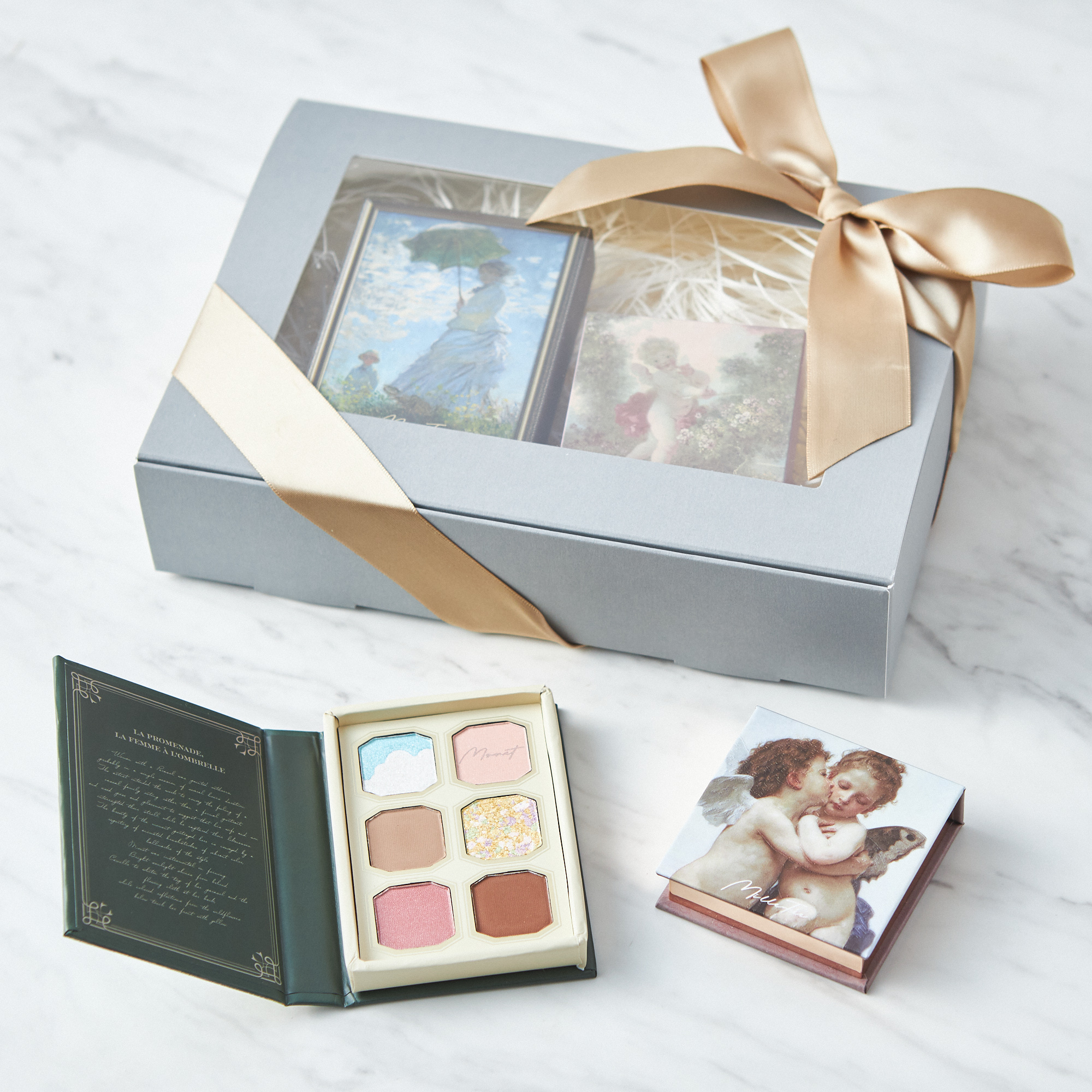 BOX付き】絵画アイシャドウパレット＋チークセット | MilleFée