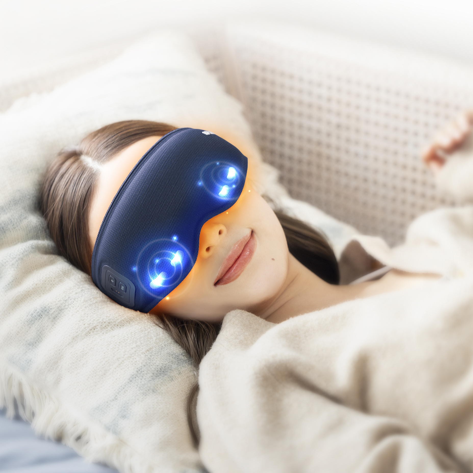 温熱&EMSでしっかり目元ケア】ホットアイマスク《EMS EYE MASK