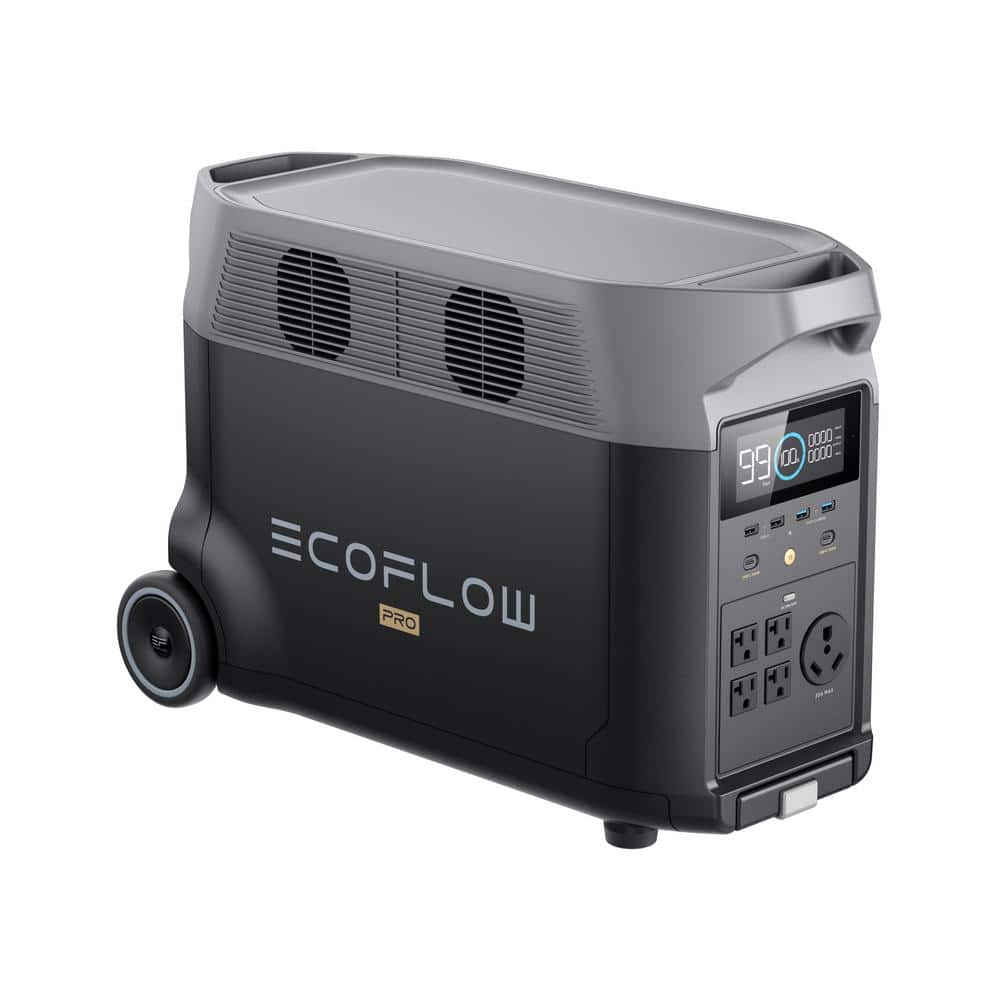 EcoFlow Battery Solar Generator DELTA Pro 3600Wh Solar, 3600W