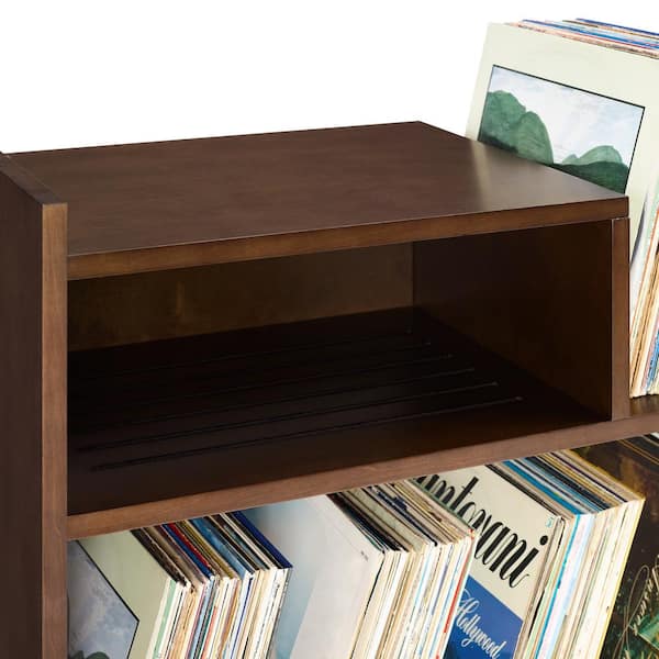 CROSLEY FURNITURE Portland Dark Brown Turntable Stand CF1145-BR