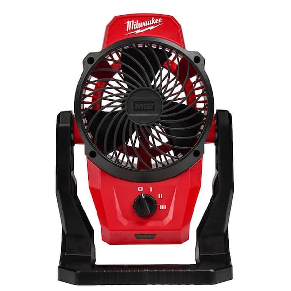 Milwaukee M12 12-Volt Lithium-Ion Cordless Jobsite Fan (Tool-Only