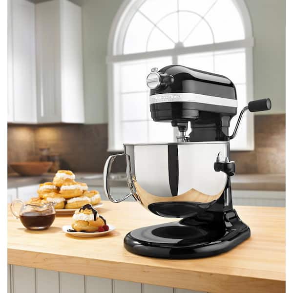 KitchenAid Professional 600 Series 6 Qt. 10-Speed Black Stand